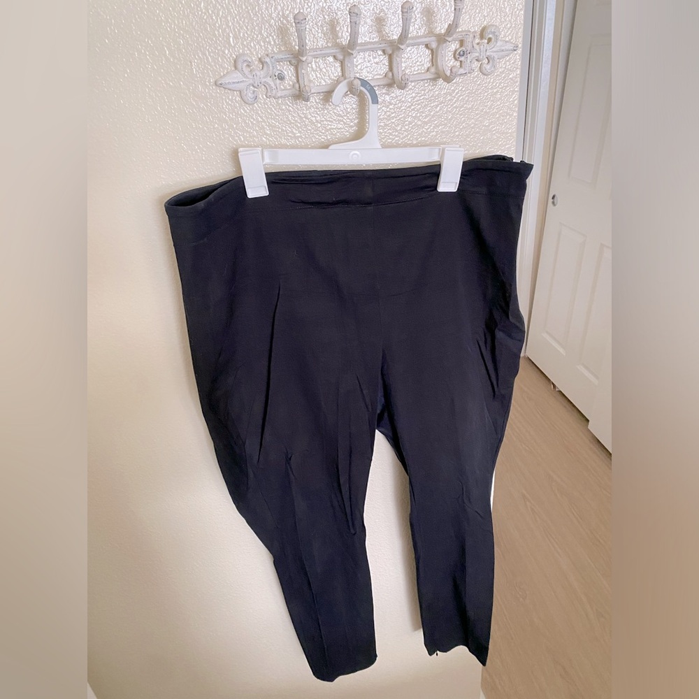 7th Avenue by New York and Company XXL Black Dress pant